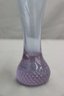Single Purple Ruffled Vase