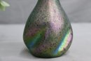 Small Beautiful Art Glass Vase -Artist Unknow