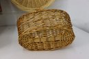 Group Lot Of Woven Baskets