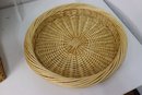 Group Lot Of Woven Baskets