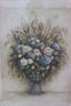 Framed Kate Millen-MacRostie Art Print Floral Bouquet