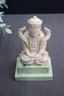 Vintage Limited Reproduction Buddhist Monk In Full Lotus Position Figurine From Met Museum Original