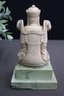 Vintage Limited Reproduction Buddhist Monk In Full Lotus Position Figurine From Met Museum Original