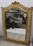 Petal Fringe Gilt Gesso Framed Wall Mirror