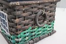 Group Lot Of 5 Woven Baskets