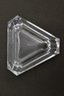 Group Lot Of Decorative And Practical Clear Glass And Crystal Tabletop Accessories
