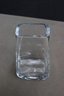 Group Lot Of Decorative And Practical Clear Glass And Crystal Tabletop Accessories
