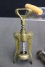 Group Lot Of Wine Openers, Corkscrews, And A Sparkling Wine Pressure Preserving Cap