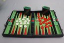 Vintage Backgammon Set AND Vintage Rummy Tile Game Set