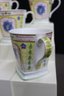 Set Of 8 Mugs In Flora Pattern Sutherland English Fine Bone China