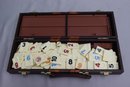 Vintage Backgammon Set AND Vintage Rummy Tile Game Set
