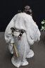 Zhong Kui King Of Ghost Glazed Stoneware Figurine, Two Impression Marks Inner Bottom Rim  ***Missing A Thumb