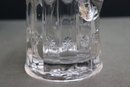 Vintage Pressed Glass Stars And Flutes Fountain Mouth Pitcher