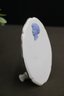 Porcelain Standing Vanity Plaque With Blue Arethusa Cameo Relief Applied To Top