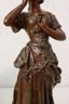 Bronze Figural Lamp After Charles Anfrie Return Of The Cherries