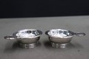 Christofle Silver Plate Table Crumber And 2 Christofle Silver Plate Tea Strainers, Original Boxes