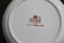 Group Lot Of 5 Coalport Tulip Medallion Rimmed B&B Coasters, English Bone China