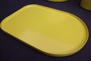 Mid-Century Vignelli Designed Yellow Heller Melamine Dinnerware Assortment