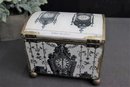 Good Decorative English Style Ball Footed Miniature Chest