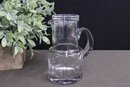 Tiffany & Co Crystal Tumble-Up Bedside Water Pitcher & Cup Lid