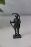 Two Pewter Miniature Collectible Figurines: A Squirrel And A Knight/Soldier