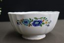 Vintage Aynsley Marlina Cottage Garden Footed Bowl, Fine Bone China