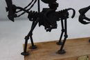 Don Quixote And Sancho Panza Metal Figurines  By Creaciones Horo Spain