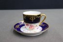 Group Lot Of English And Limoges Cups/saucers And Coalport Demi-tasse (no Saucers)