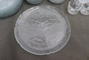 Bountiful Assortment Lot Of Vintage Arcoroc France Fleur Pattern Glass Dinnerware