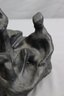 Camaraderie Figural Sculpture In Clay
