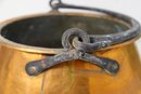 Antique Copper Hearth Cauldron/Pot