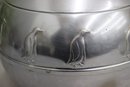Mid-Century West Bend Aluminum Co. Penguin Hot/Cold Server, Ice Bucket