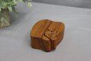 Costa Crafts Exotic Wood Puzzle Styled Box