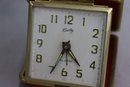 Three Vintage Travel Alarm Clocks