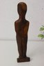 Wood Carving Reproduction Of Classical Antiquity Cycladic Period Figure