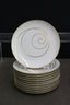 Stunning Gold Swirl Royal Tettau Germany US Zone Porcelainware, 80pcs