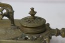 Brass French Inkwell