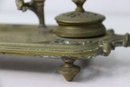 Brass French Inkwell