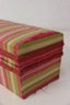 Group Lot Of 3 Fabric Covered Decorative Jewelry Boxes