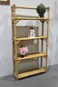 Bamboo And Cane Four Shelf Tagre