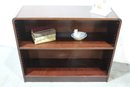 Arched Edge Top Wooden Adjustable Book Shelf