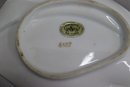 Two White Porcelain And Gold Edge Leaf Candy Dish Marked# 6657, Andrea S (Sadek)
