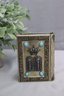 Two Israeli Made Jeweled Metal Cover Judaica Small Prayer Books