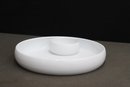Bret Bortner Design White Porcelain Chip & Dip