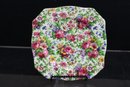 Collection Of Varied Vintage Chintz Floral Plates - Mostly Royal Winton Grimwades England