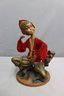 Pair Of Vintage 1960's TILSO Plastic Elf PIXIE-Playing Mandolin And Other Missing It's Instrument