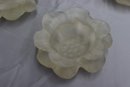 Vintage Dorothy Thorpe Mexico Frosted Lucite Resin Fruit Bowls  And Plates (17pcs)