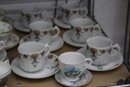 Shelf Lot Of Cup And Saucers