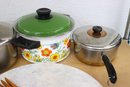 Group Lot Of Assorted Cookware -mixing Bowls, Pots/Pans, Box Graters, More