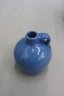Vintage Stoneware French Blue Bellied Jug